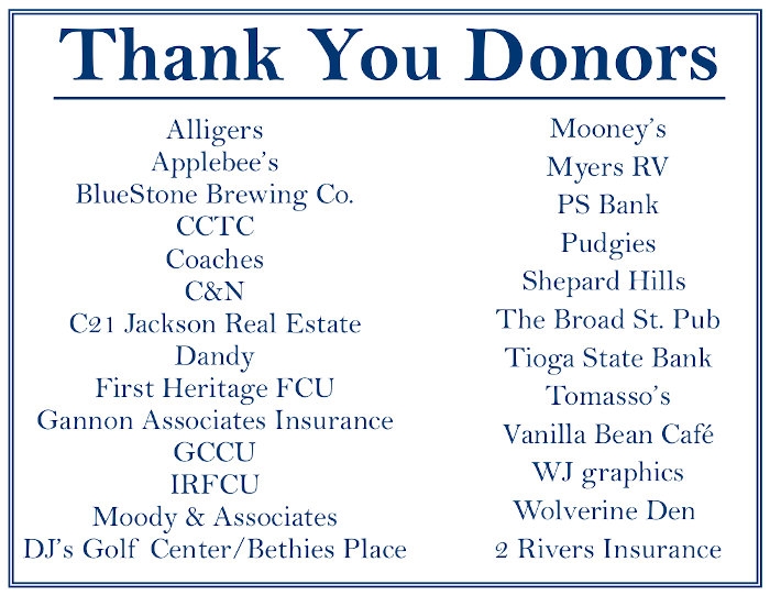 Thank You Donors